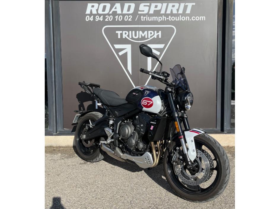 TRIUMPH TRIDENT 660 TRIBUTE EDITION