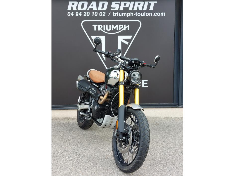 TRIUMPH SCRAMBLER 1200 XE CHROME EDITION + OPTIONS