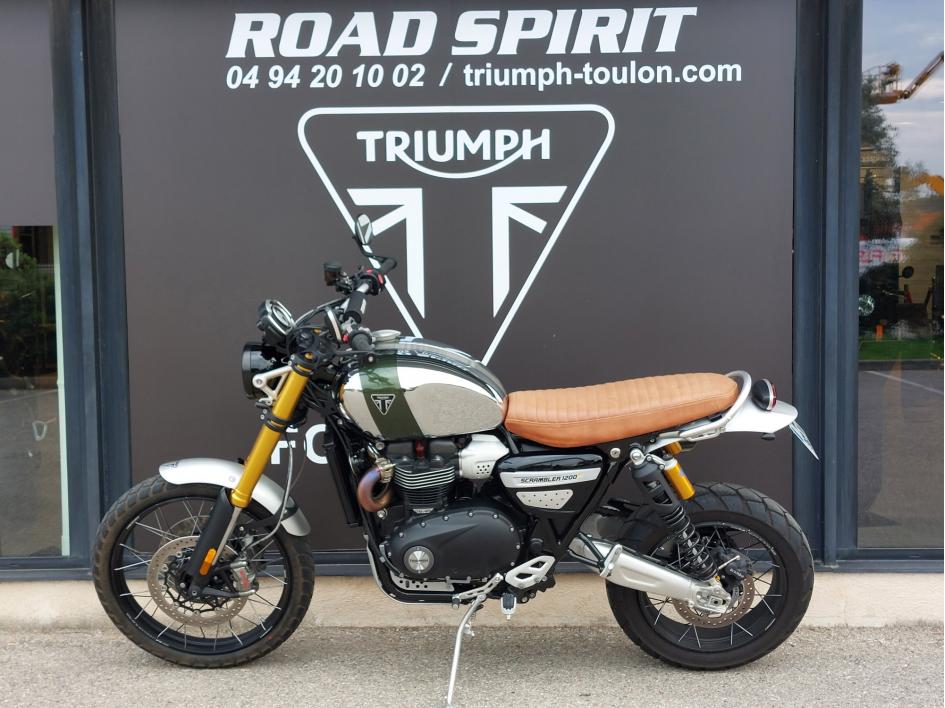 TRIUMPH SCRAMBLER 1200 XE CHROME EDITION + OPTIONS