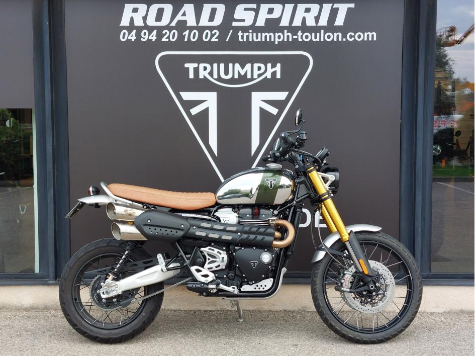 TRIUMPH SCRAMBLER 1200 XE CHROME EDITION + OPTIONS