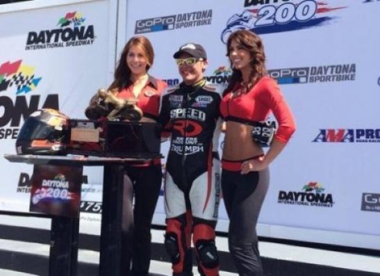 Daytona 200 - Danny Eslick et Triumph 47 ans après Gary Nixon
